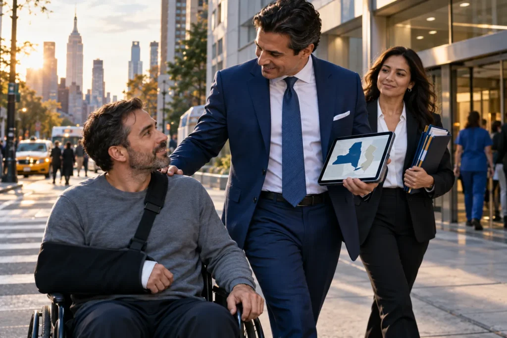 Compare NY vs NJ surgical malpractice lawyers