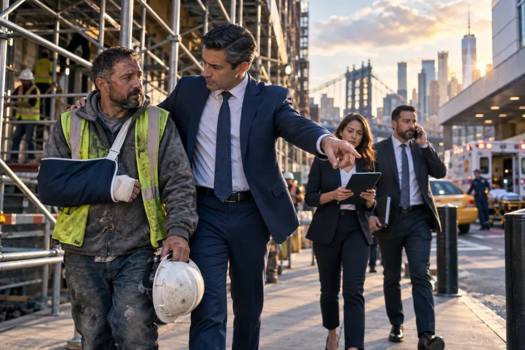 top rated scaffold law attorney NYC
