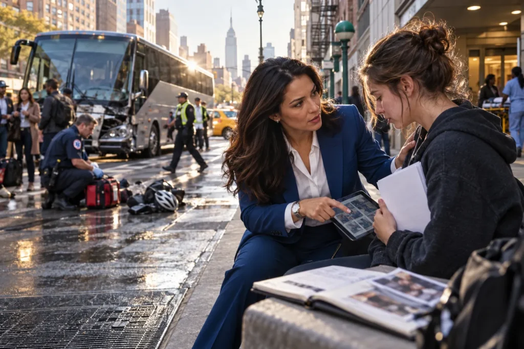 tour bus accident lawyer NYC
