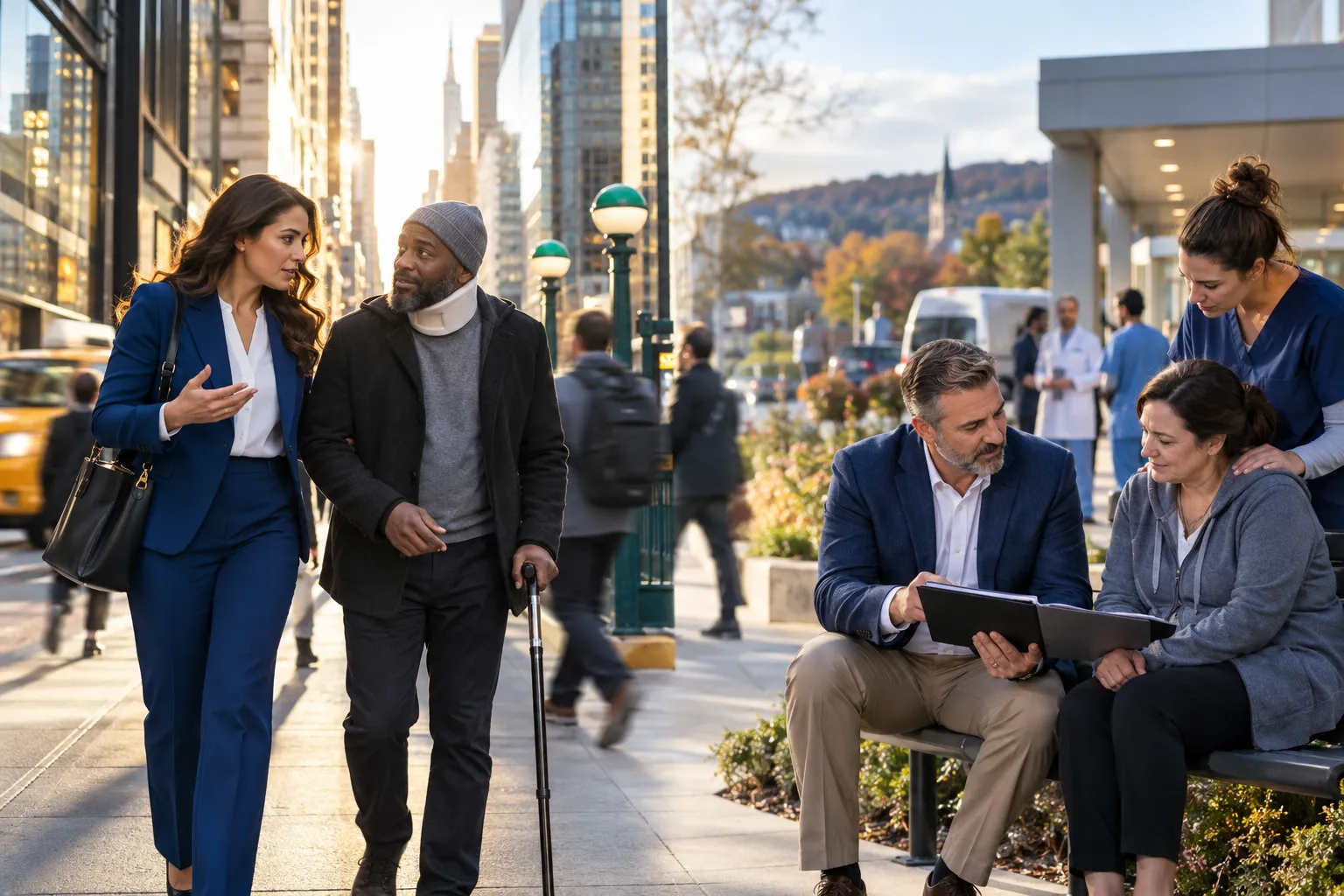 New York brain injury lawyers comparing NYC and upstate firms
