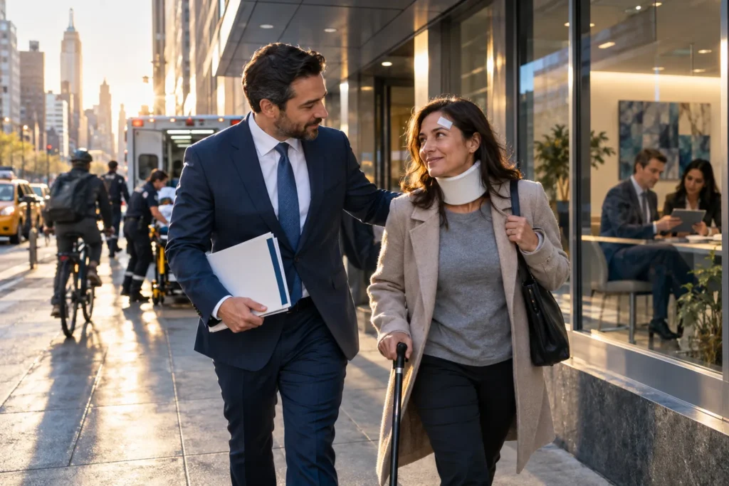 Recommended lawyers for TBI from falls in NYC