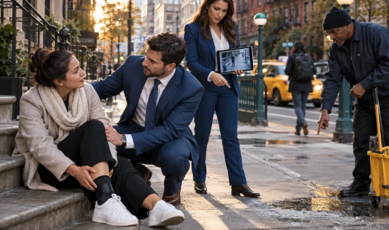 Transient Condition Slip and Fall Lawyer in New York | Proving Notice