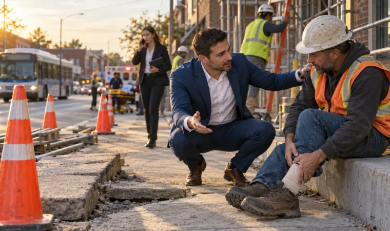 Trip Hazard Construction Site Attorney Long Island: Your Guide to New York Labor Law and Workers’ Comp