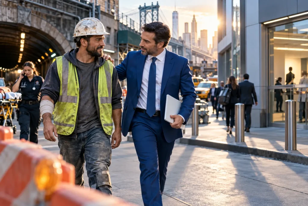 tunnel worker injury attorney Manhattan