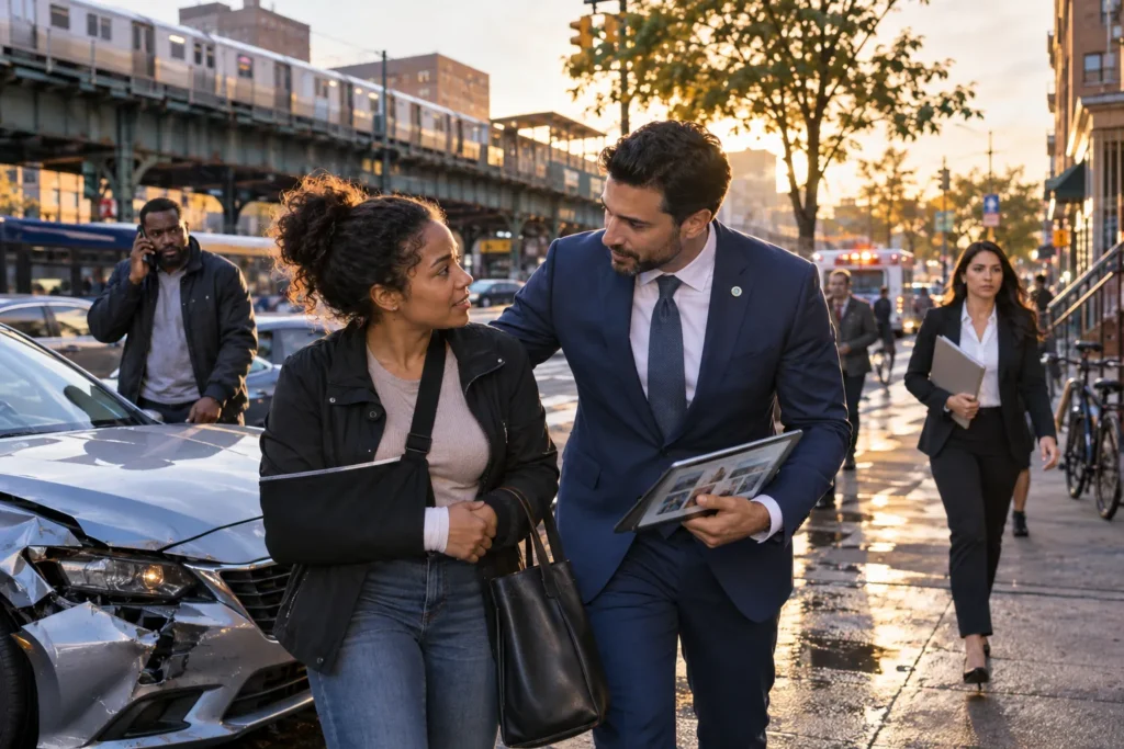 Uber accident lawyer near 11435 Jamaica