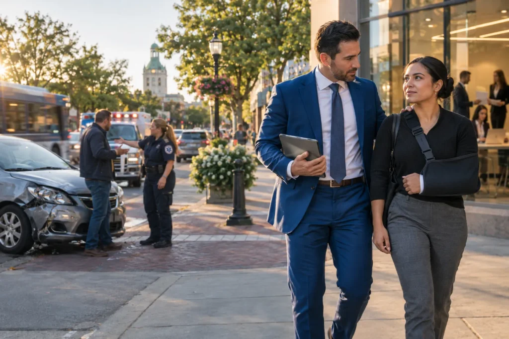 Uber driver negligence lawyer Garden City