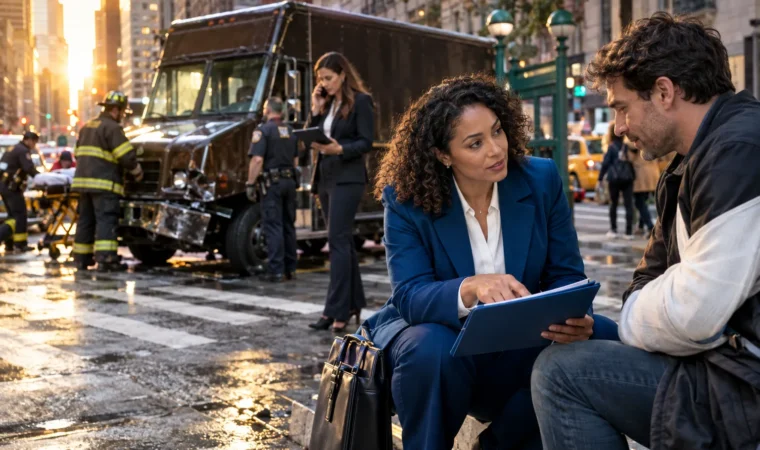 UPS Truck Accident Lawyer in New York: How to Protect Your Claim