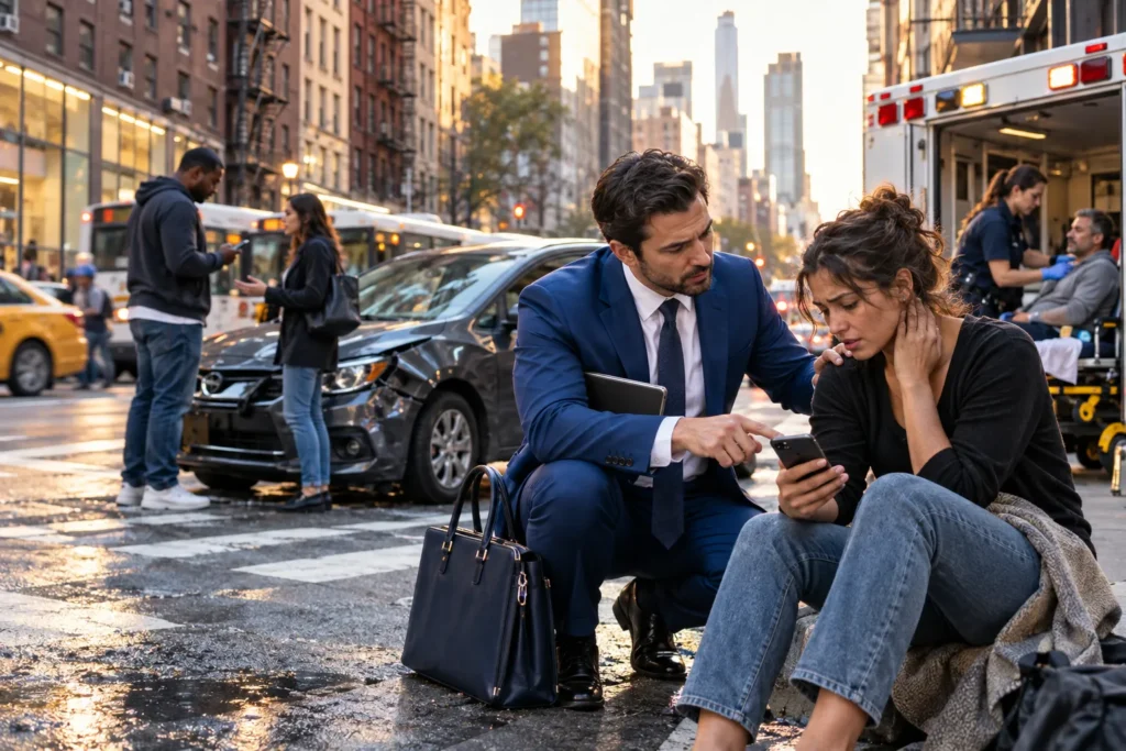 Via rideshare accident attorney NYC
