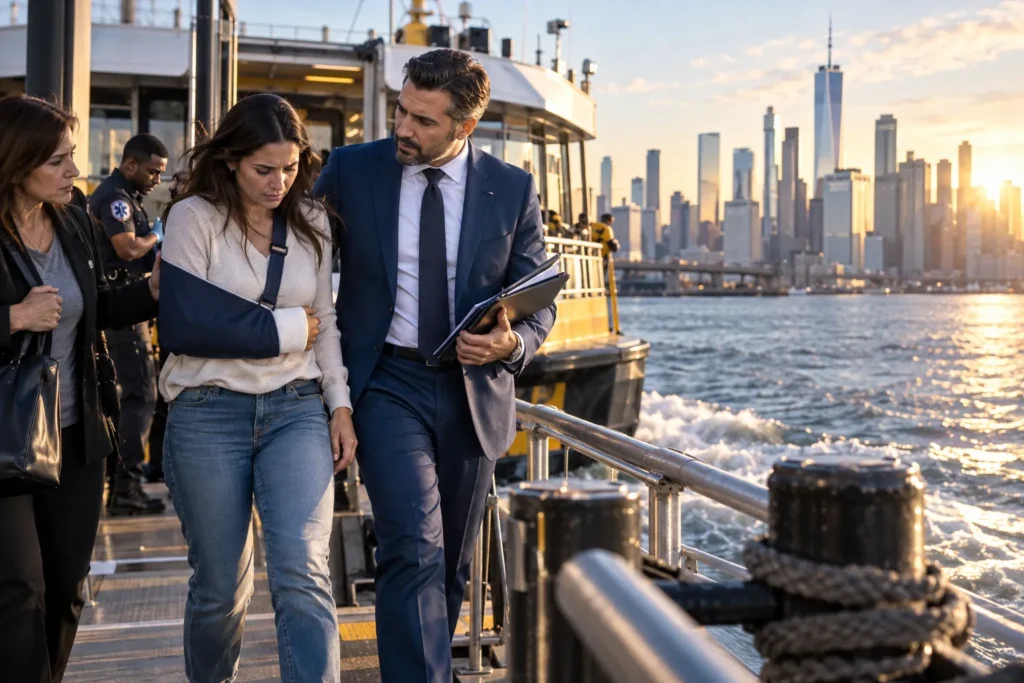 water taxi accident attorney NYC